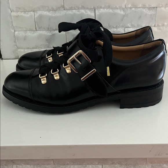 The Office Of Angela Scott Mr. Logan Black Lug Sole Oxford size EU 43 625$ - Picture 6 of 11